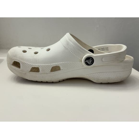 Crocs White Classic Clog Size Junior 5 - Picture 6 of 10